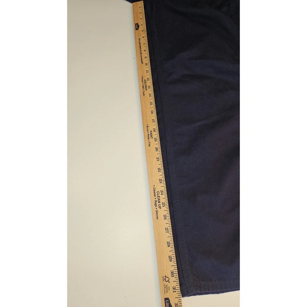 Carhartt FR Flame Resistant Work Pants Navy Blue Men 34x32 NFPA 2112 CAT 2 Twill